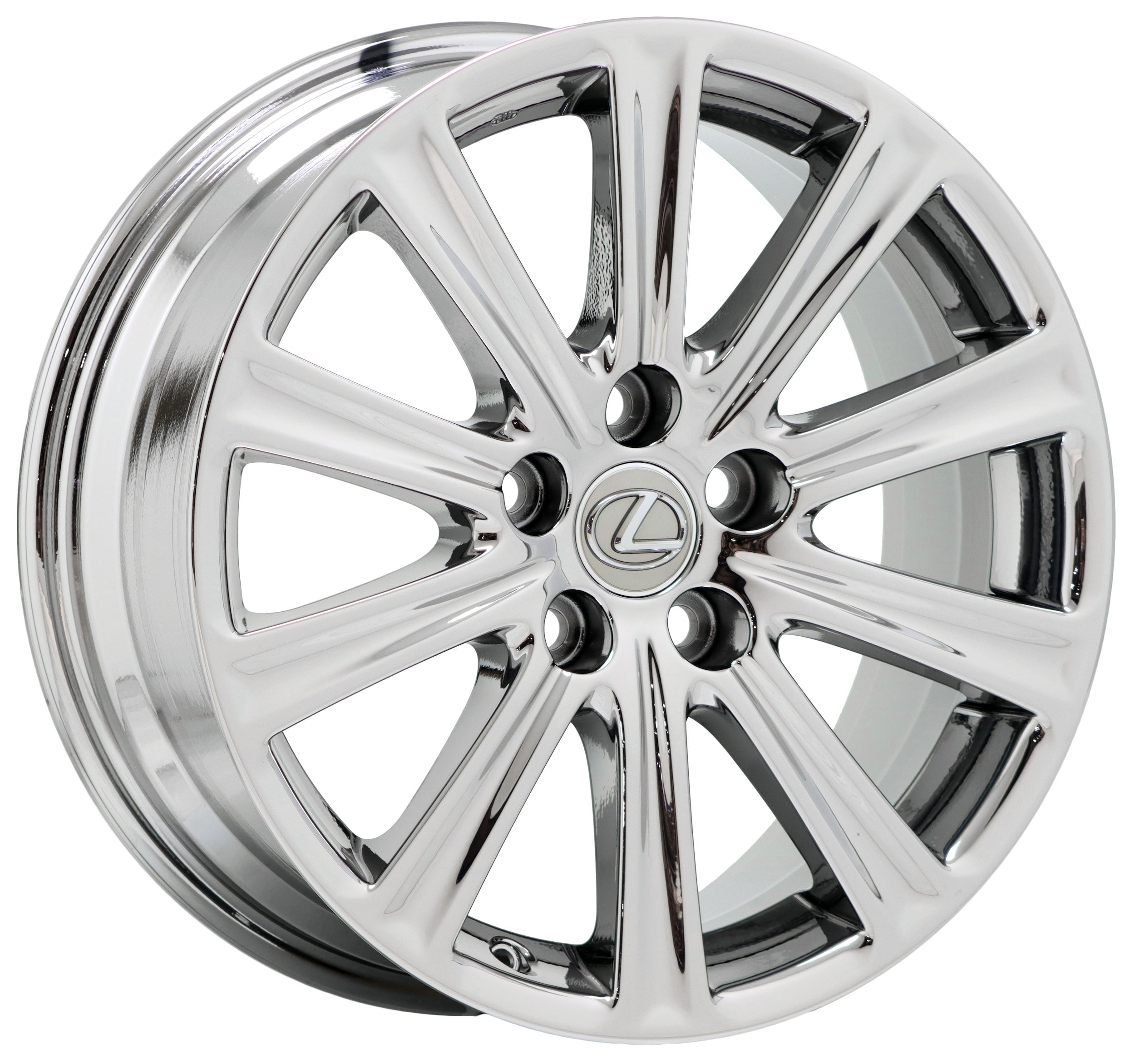 17" Lexus NX200 NX300 Turbo Bright Chrome wheel rim Factory OEM 74326